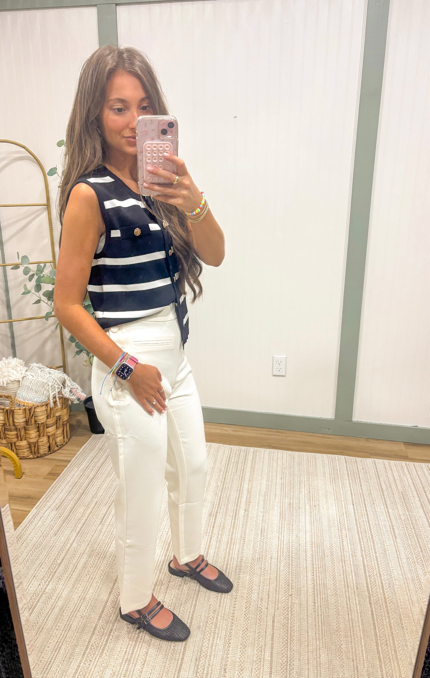 Chic Button Pants